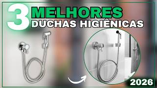 TOP3 Duchas Higiênicas de Aço 2026: Soft Inox, Nitro Metais Quadrada ou Yesop Preto Fosco