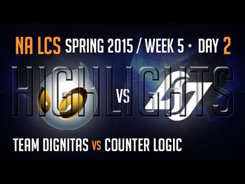 Dignitas vs CLG Highlights | Week 5 Day 1 S5 NA LCS Spring 2015 | DIG vs CLG W5D1 G4 60fps