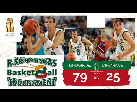 R. Šiškauskas Tournament 2022: Lithuania U15 – Lithuania U14 (boys)