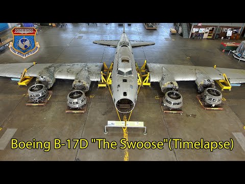 Boeing B-17D "The Swoose"(Timelapse)