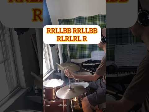 Drum Lesson! 6-Stroke Jazz Lick using Sinle and Double Stroke Roll!