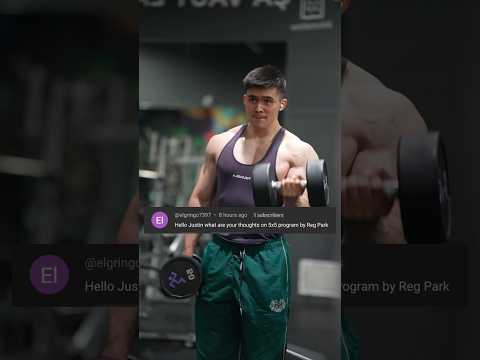 “What do you think of 5x5 program?” 🤔