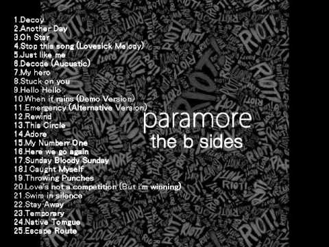 Paramore -The B Sides (Full album)