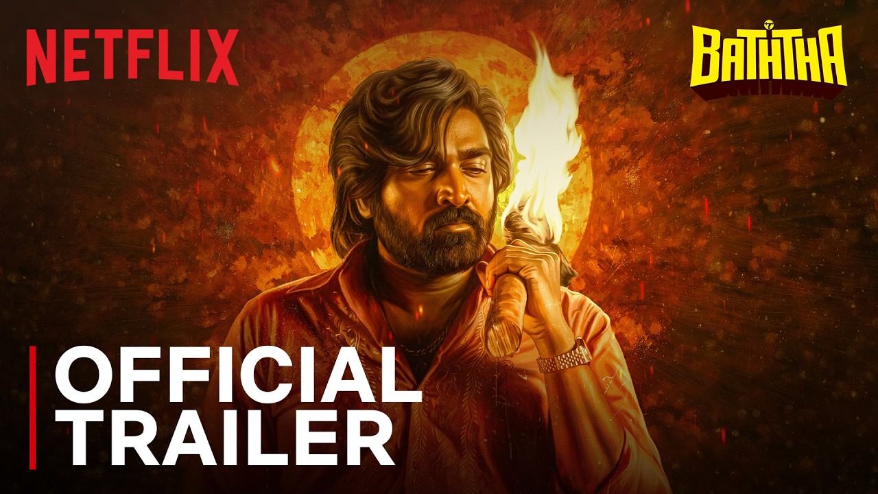 Baththa | Official Trailer | Vijay Sethupathi, Lijomol Jose | Netflix India