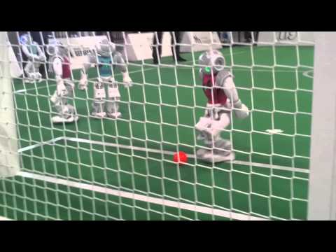 RoboCup German Open 2015 - Drop-In Game Goal - Berlin United - NaoTH