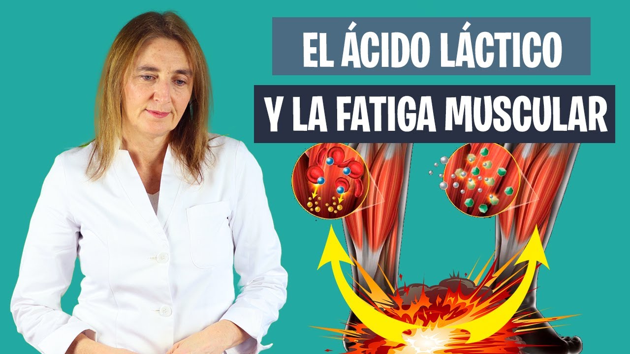 ASÍ INFLUYE el LACTATO en tu FATIGA MUSCULAR | El ácido láctico en la fatiga | Nutrición deportiva