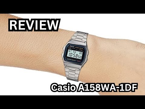 Casio A158WA 1DF REVIEW.
