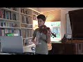 On the Sunny Side of the Street on jazz violin