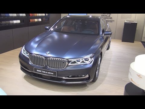 BMW 740Ld xDrive 400 hp Limousine Exclusive (2017) Exterior and Interior