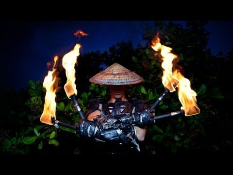 Kungfu-fire show by Johny-boy