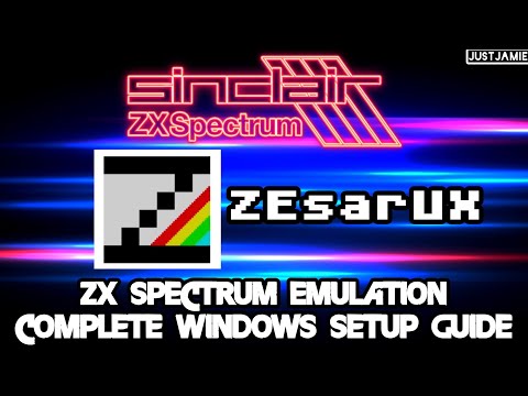 ZEsarUX☆ZX Machines Emulation Setup Guide  #zesarux #spectrum #emulator