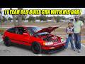 Julian S Honda CRX SI B SERIES Father And Son Built Together