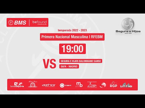 Balonmano Sanse VS BM Safa - Madrid - Temporada 22/23 - 1ª Nacional Masculina Grupo F