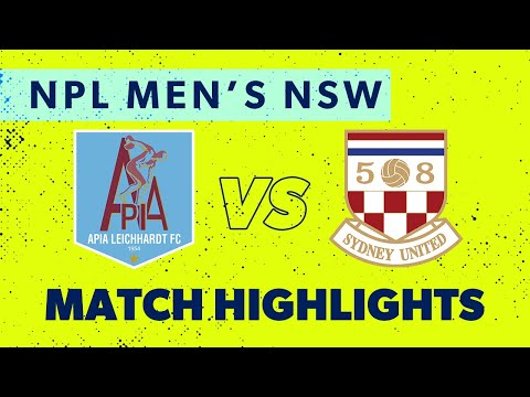 NPL Men's NSW Round 24 Highlights – APIA Leichhardt FC v Sydney United 58
