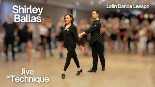 Shirley Ballas - Jive Latin Ballroom dance lesson | Dance Camp