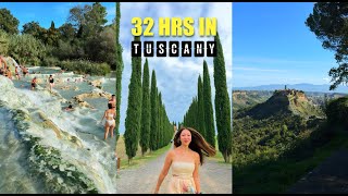 Travel vlog - I Visited The Most Beautiful Parts Of Tuscany