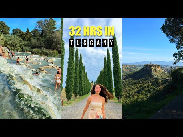 Travel vlog - I Visited The Most Beautiful Parts Of Tuscany
