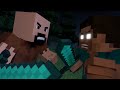 Notch vs Herobrine - Minecraft Fight Animation 