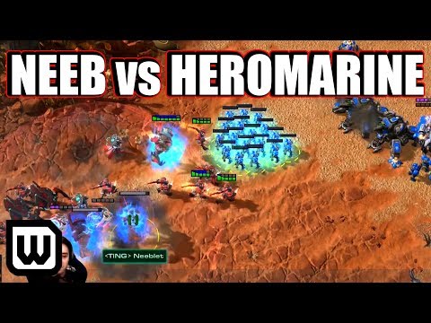 Starcraft 2: HALLUCINATED ARCHONS! (Neeb vs HeRoMaRiNe)