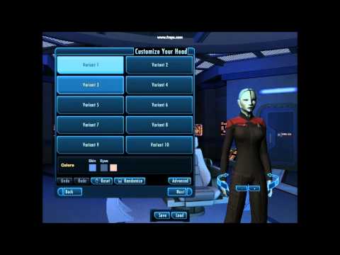 Star Trek Online character creation(HD)