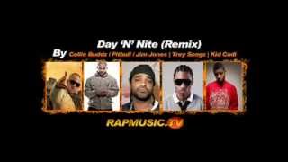 Day and Night - Full Remix - Collie Buddz, Pitbull, Jim Jones, Trey Songz, Kid cudi  *SUPER HD*