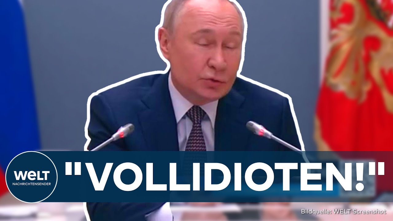 UKRAINE-KRIEG: Putin lacht über EU-Sanktionen! "Weil es ihnen selbst schadet!"