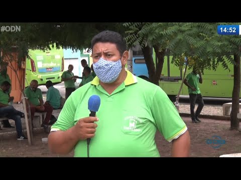 Motoristas de í´nibus paralisam atividades parcialmente 19 04 2021