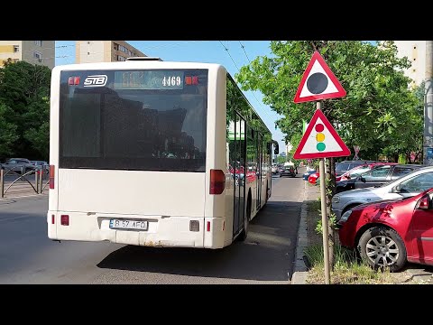 Autobuzul Mercedes-Benz Citaro O530 Euro 3 4469 efectuând stația Suveica (667)