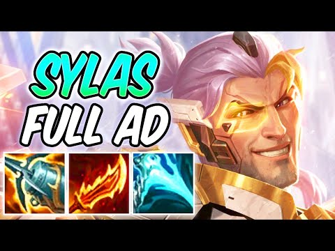 FULL AD SYLAS ON-HIT RAGEBLADE CHAIN SLAPS ATTACK SPEED | New Build & Runes | League of Legends