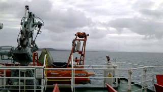 preview picture of video 'Aboard ISLE OF ARRAN Passing HEBRIDEAN ISLES'