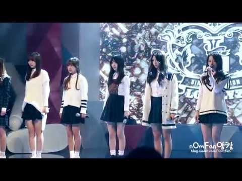 141221 SAF 러블리즈 '어제처럼 굿나잇' 직캠 By.nomfan앙칼