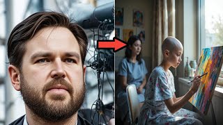 Girl Battles Cancer, Sells Paintings—JD Vance’s Unexpected Move Leaves Everyone Speechless!