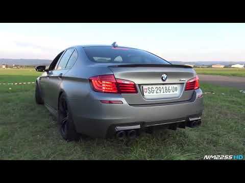 BEST of BMW M5 F10 Twin Turbo V8 Exhaust Sounds - iPE, Akrapovic & More!