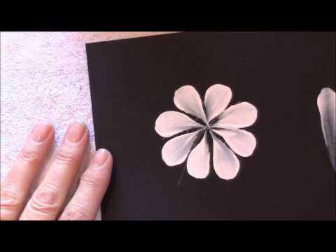 How to paint a daisy
