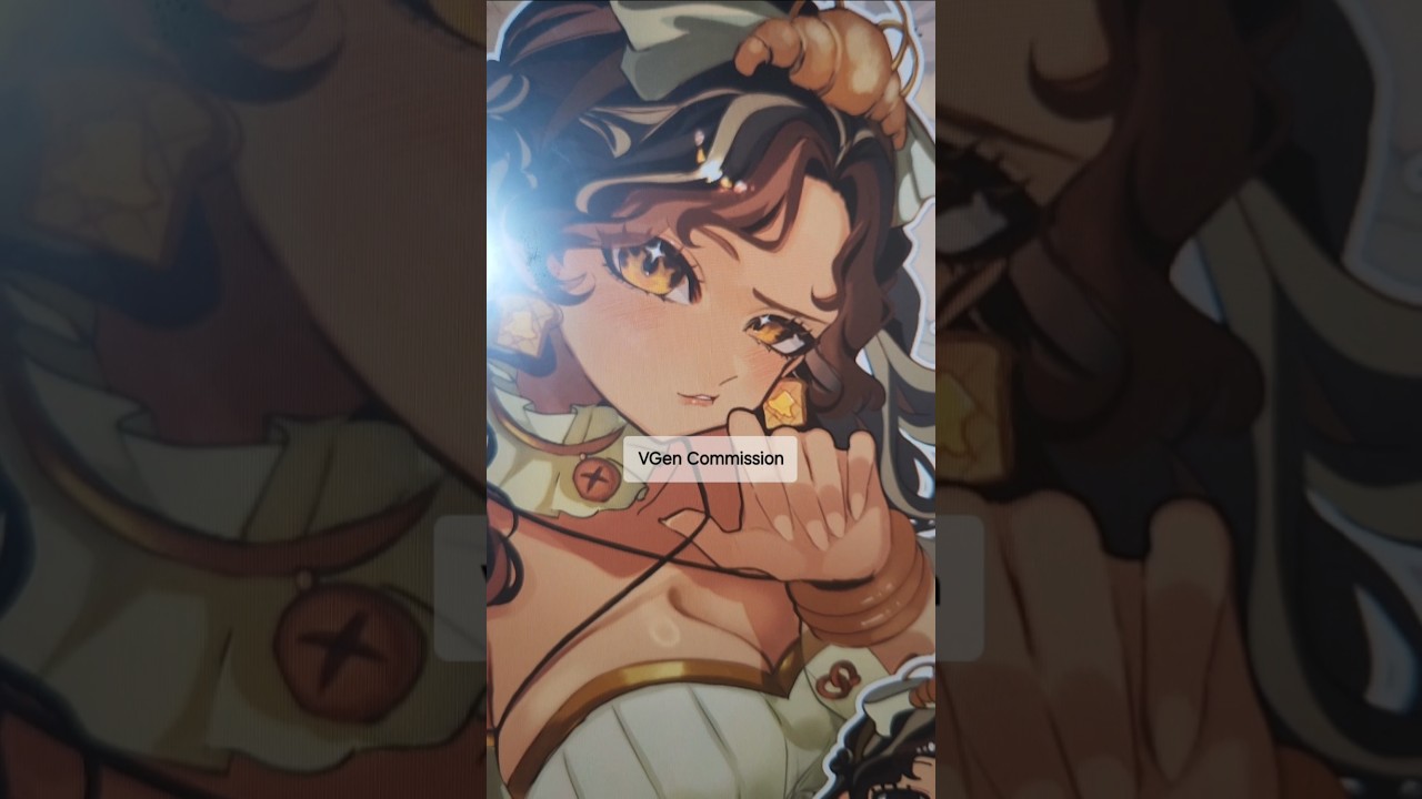 VGen Commission🍀#illustration #vgen #shorts