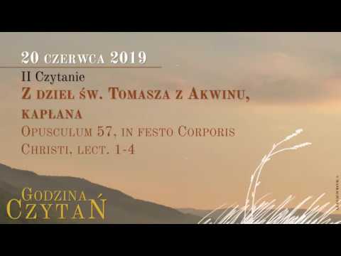 #GodzinaCzytań | II Czytanie | 20 czerwca 2019