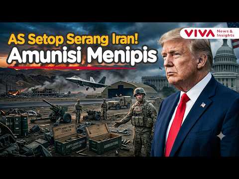 AS Hentikan Serangan ke Iran, Takut Amunisi Mulai Menipis