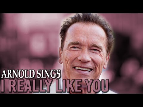 アーノルド・シュワルツェネッガーが歌う I Really Like You by Carly Rae Jepsen (Arnold Schwarzenegger Singing I Really Like You by Carly Rae Jepsen)