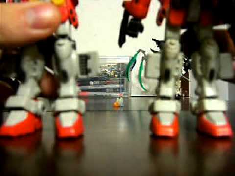 Gundam Wing Deathscyth Hell and Heavy-Arms action figures