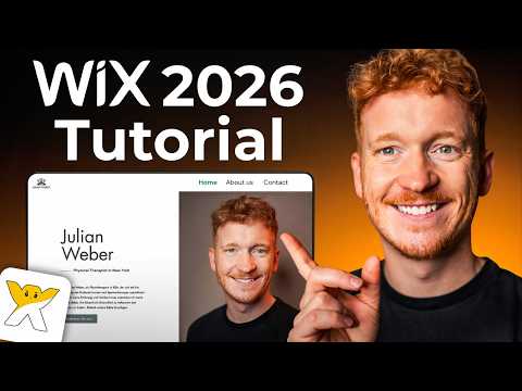 Wix Tutorial in German (2026) - Creating a website with Wix