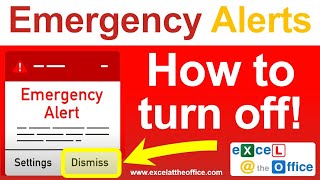 How to Turn Off Emergency Alerts UK
