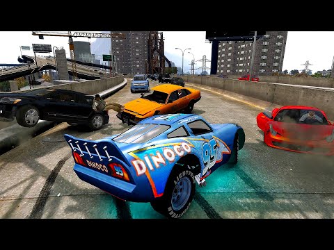 GTA 4 Crazy Lightning McQueen #15