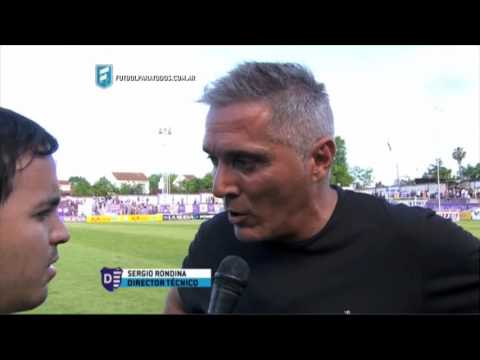 Rondina: "Nos quedamos sin nafta". Dálmine 1 - Boca Unidos 2. Fecha 41. B Nacional 2015. FPT.