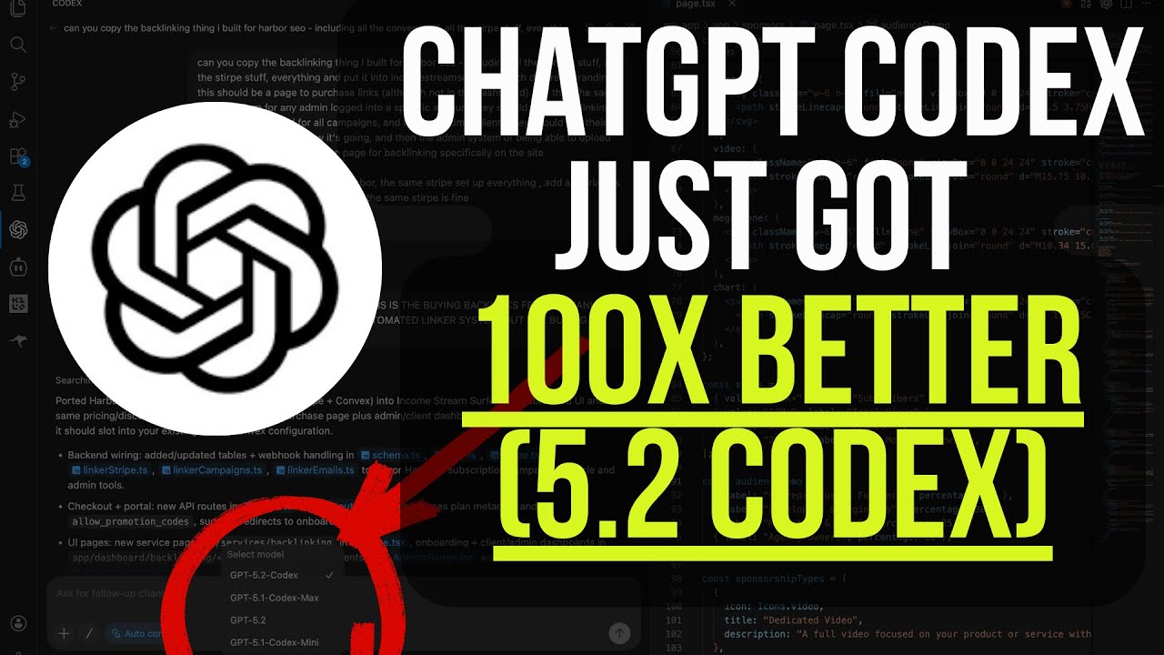 OpenAI Just Made ChatGPT Codex 100x Better (INSANE)