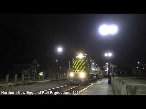 Night Time Trains on MBTA's Northside | BODO with 62 Empty Cars | PAR BO-2 and LA-2 | 7-7-20
