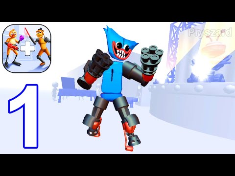 Merge Ragdoll Fighting - Gameplay Walkthrough Part 1 Levels 1-15 All Unlocked (iOS,Android) - YouTube