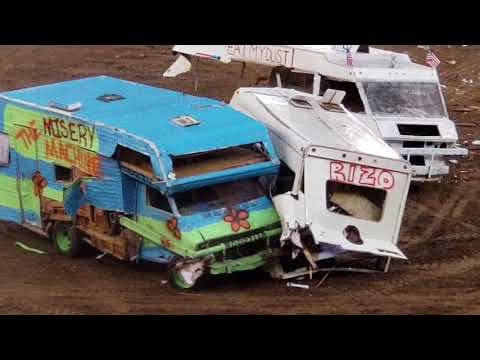 Motorhome Demolition Derby Greeley Stampede 2018