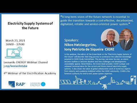 Electricity Supply Systems of the Future