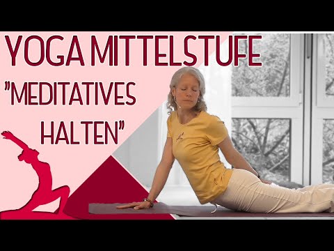 Yogastunde "Meditatives Halten" mit Vishnuprema  - Yoga Vidya Mittelstufe Live 16:15 Uhr 12.05.2021