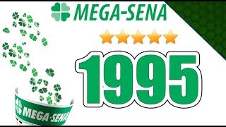 Mega Sena: Resultado do Sorteio 1995 Realizado Dia 09/12/2017